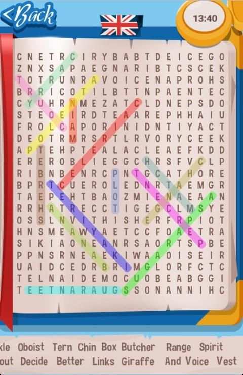 Word Search скриншот 3