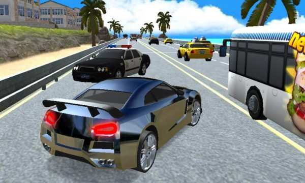 Speed Car Racing Traffic Racer скриншот 3