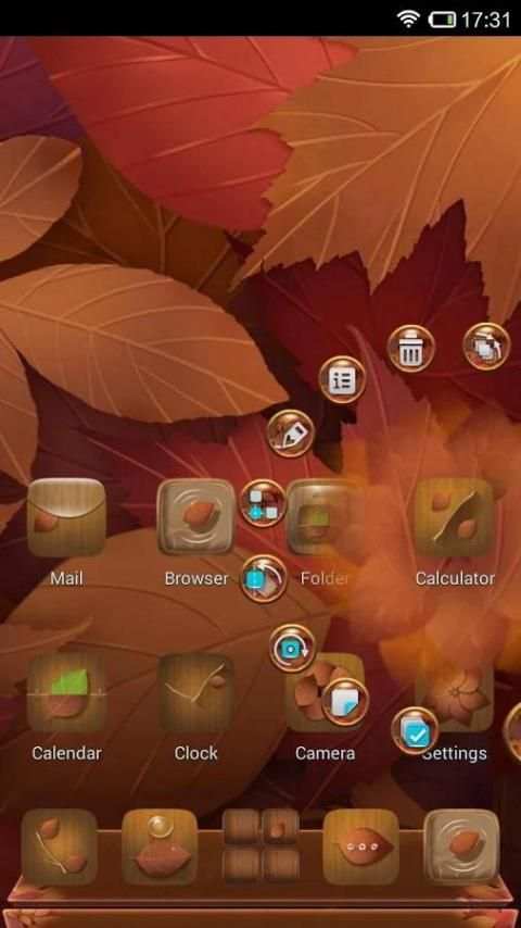 Next Autumn 3D Theme скриншот 4