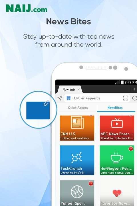 Naij Browser screenshot 3