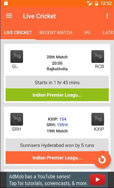 Cricket Live Score screenshot 2