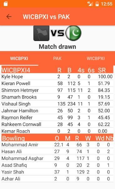 Cricket Live Score screenshot 1