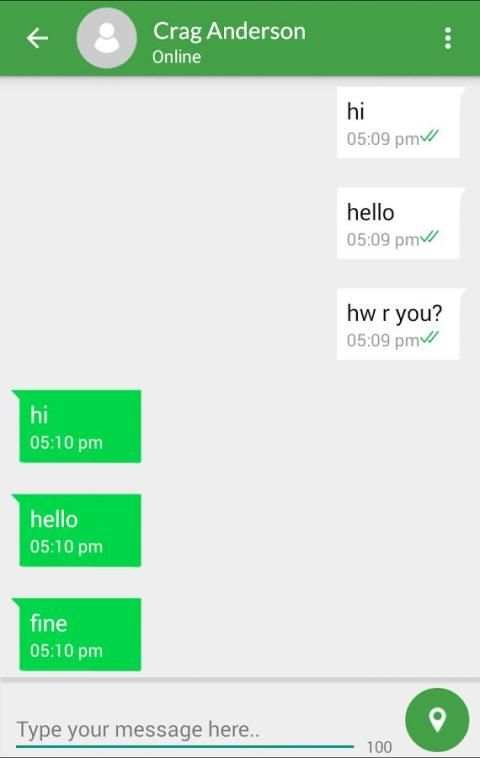 Note- Instant Chat स्क्रीनशॉट 2
