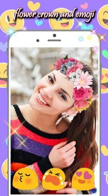Collage Filters Flower Crown 6 تصوير الشاشة