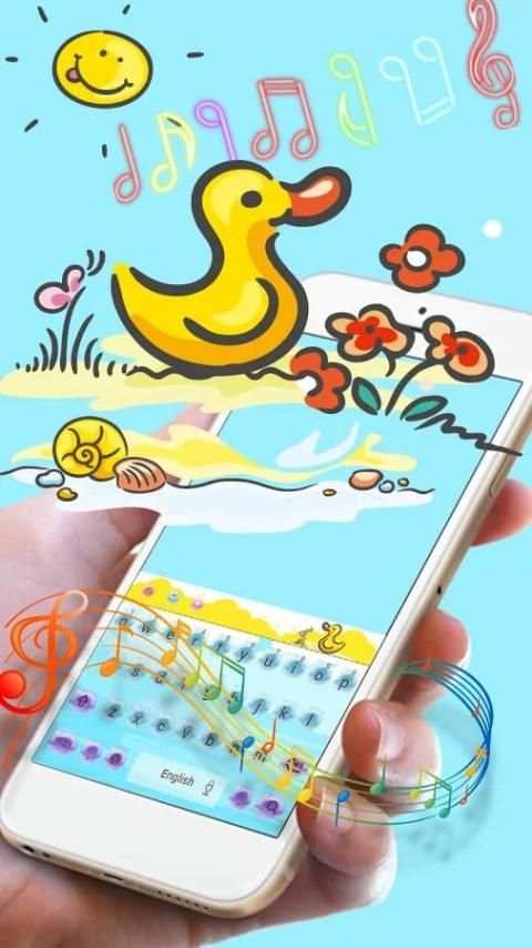 Drops Music Duck Keyboard स्क्रीनशॉट 2