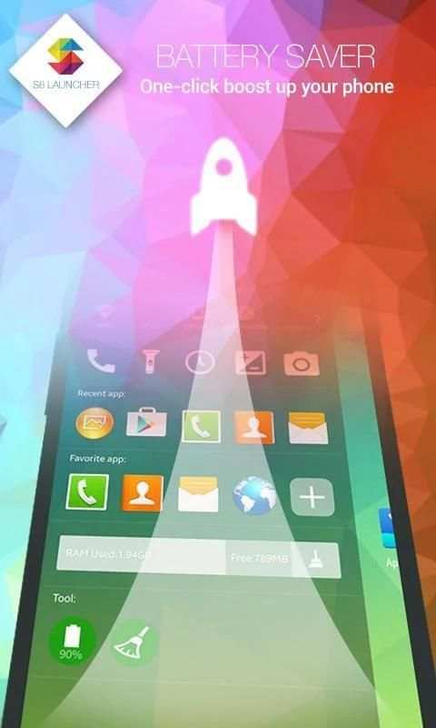 Touchwiz UI Launcher screenshot 1