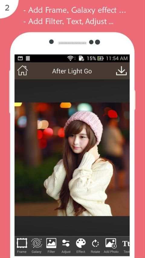 After Light Go - Photo Editor screenshot 4