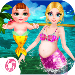Mermaid Driping Nursing-Baby icon
