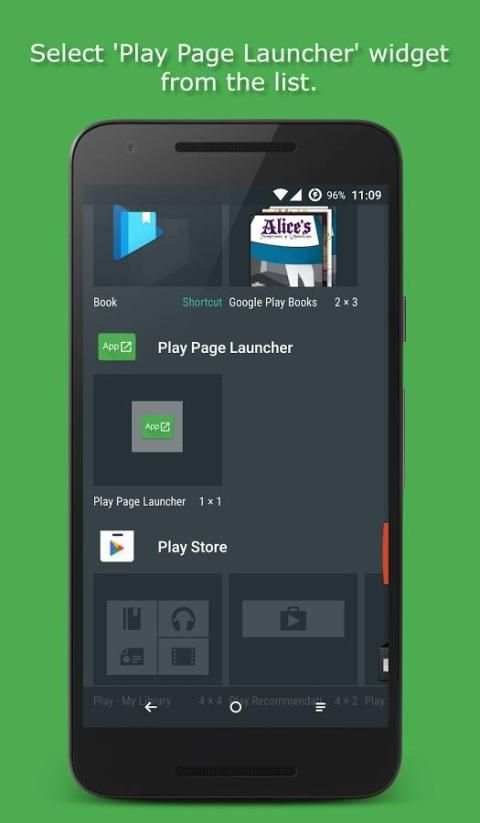 App's Play Page Launcher 3 تصوير الشاشة