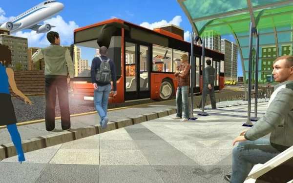 Bandara staf bis simulasi screenshot 2