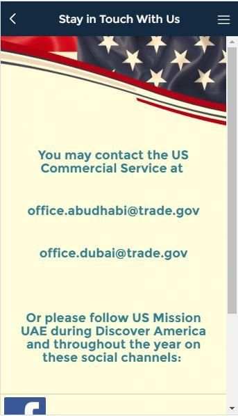Discover America in the UAE 1 تصوير الشاشة