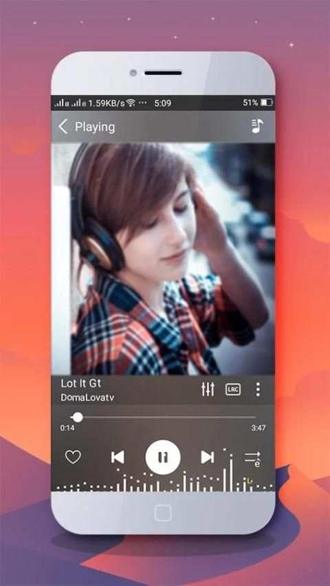 Boom Music Player скриншот 1
