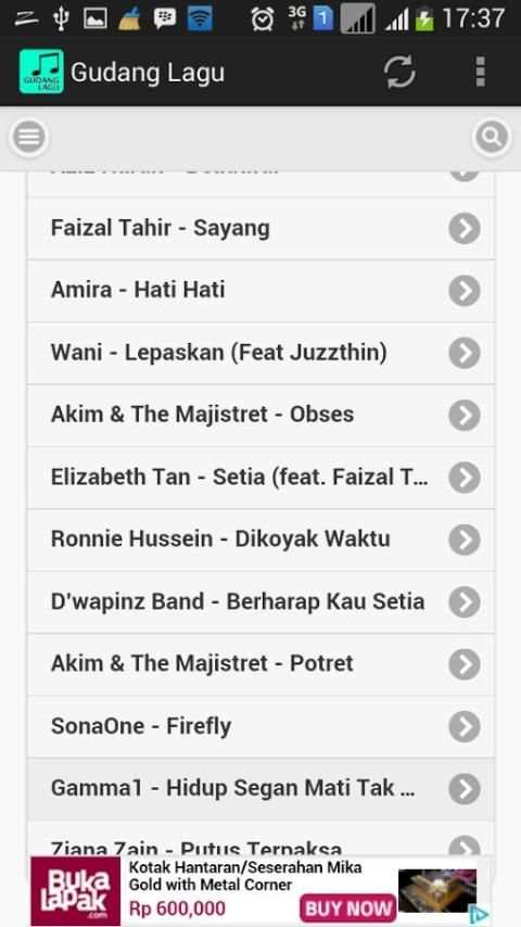 Gudang Lagu screenshot 3