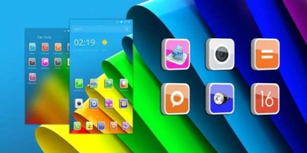 3D Tema Colorful screenshot 4
