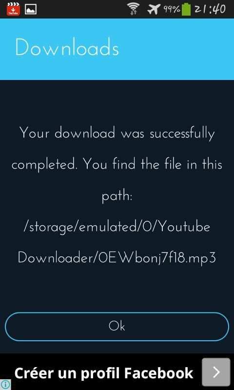 Youtube Downloader स्क्रीनशॉट 4