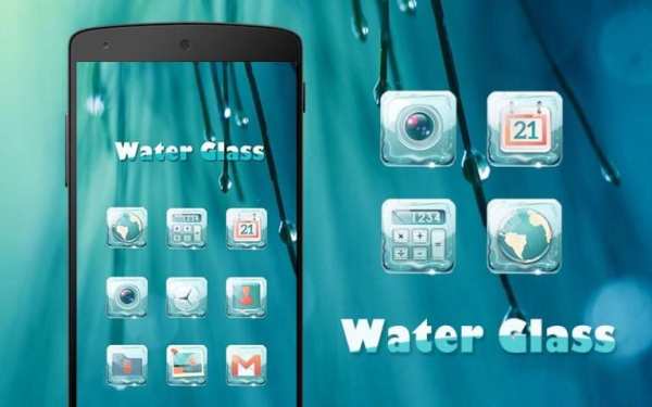 Water Glass-Solo Theme screenshot 4