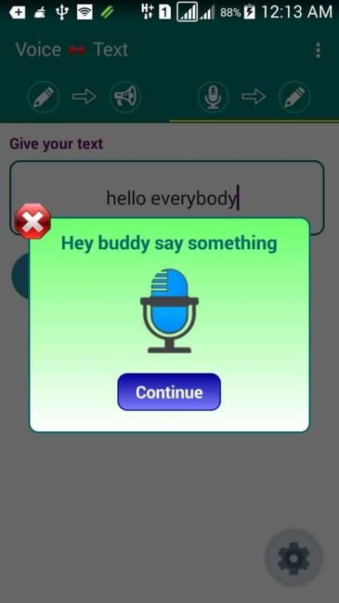 Voice-Text Messenger screenshot 3