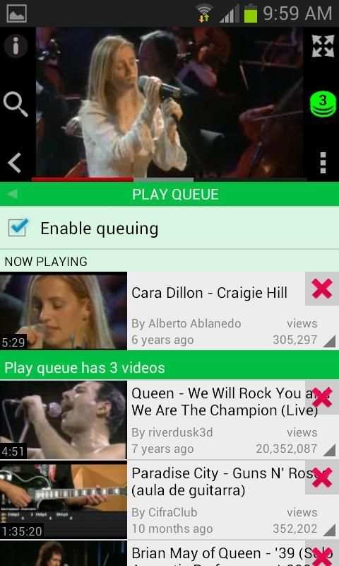 Zing YouTube Player screenshot 2