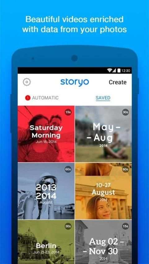 Storyo - Smart Video Memories स्क्रीनशॉट 5