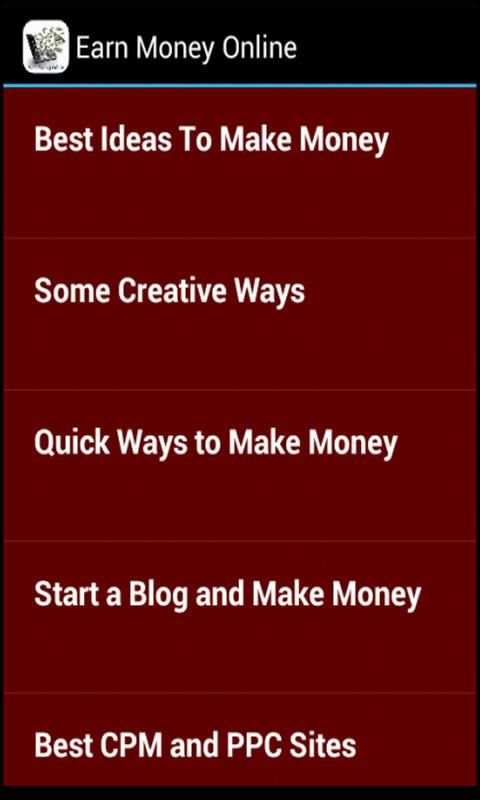 Earn Money Online स्क्रीनशॉट 1
