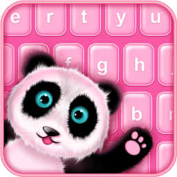 ikon Lucu Panda Papan Ketik Tema