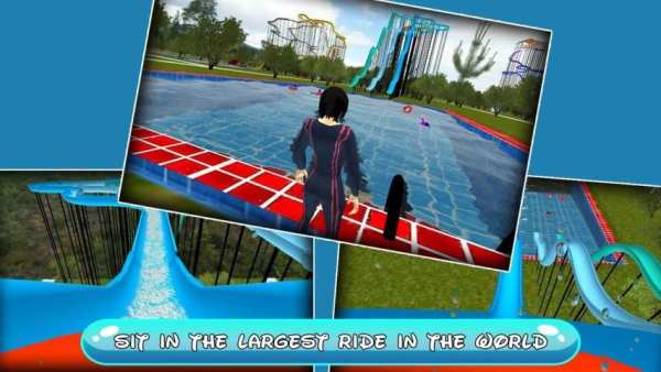 Waterpark Xtreme Ride Sim 2016 скриншот 5
