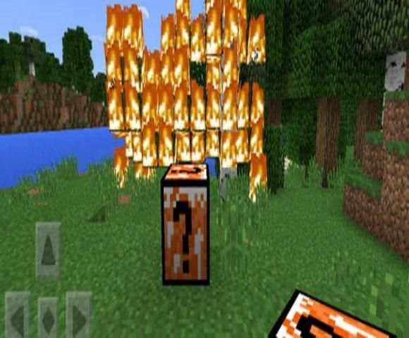 Lucky Block Minecraft Pe 0.15 screenshot 1