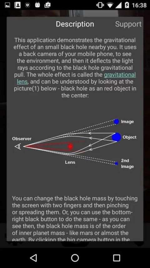 Black Hole Camera screenshot 2