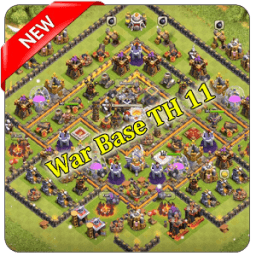 ikon War Base Map COC TH 11