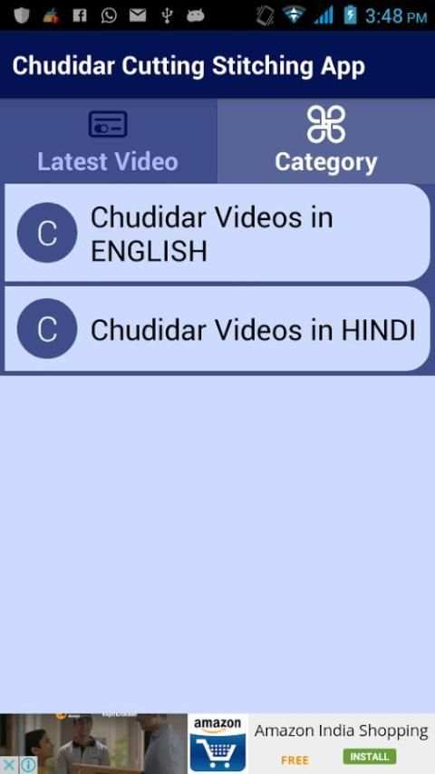 Chudidar Cutting Stitching App 1 تصوير الشاشة