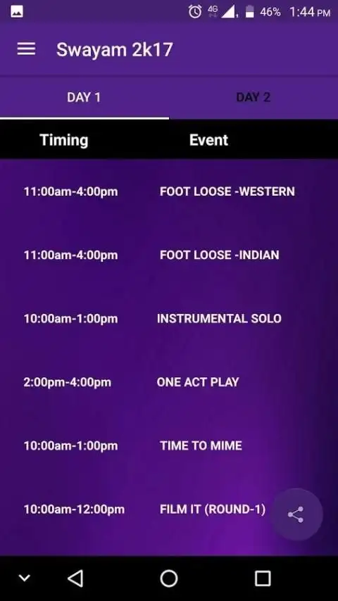 Swayam 2017 screenshot 2