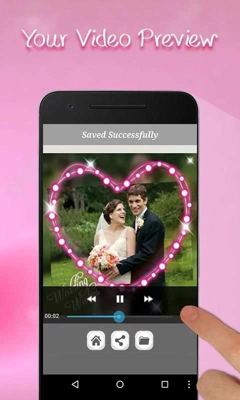 Wedding Mini Movie Video Maker स्क्रीनशॉट 3