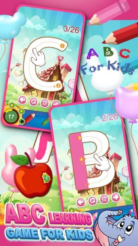 Alphabet abc games for kids go screenshot 1
