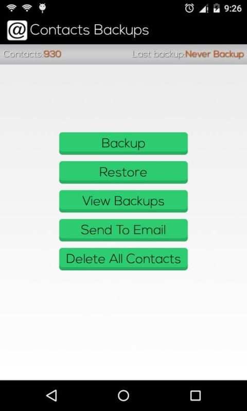 Backup All (App Utility) स्क्रीनशॉट 3