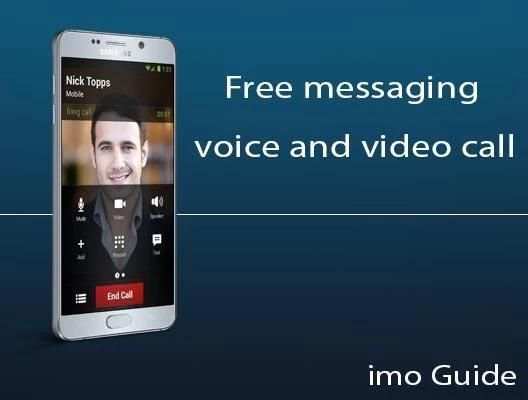 Free imo video calls chat tips screenshot 1