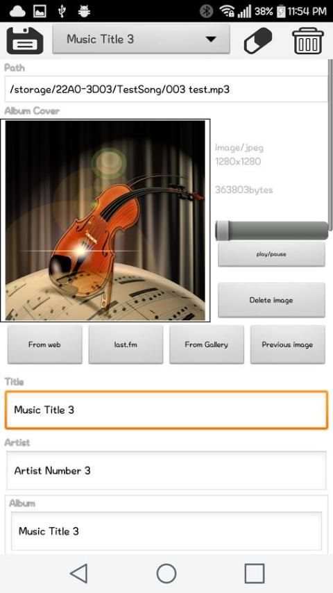 Easy Music Tag Editor screenshot 5