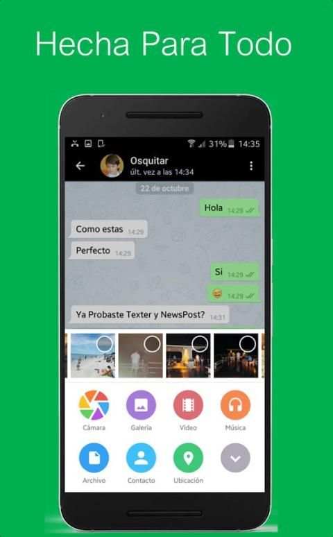 Texter Messenger Para Telegram screenshot 4