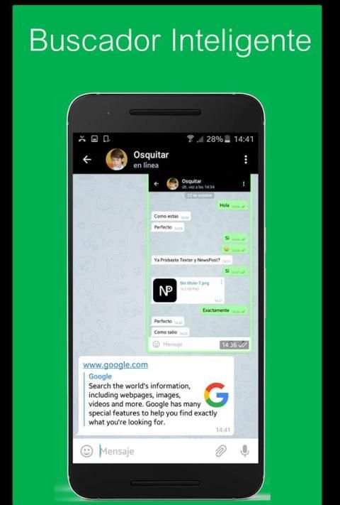 Texter Messenger Para Telegram screenshot 1