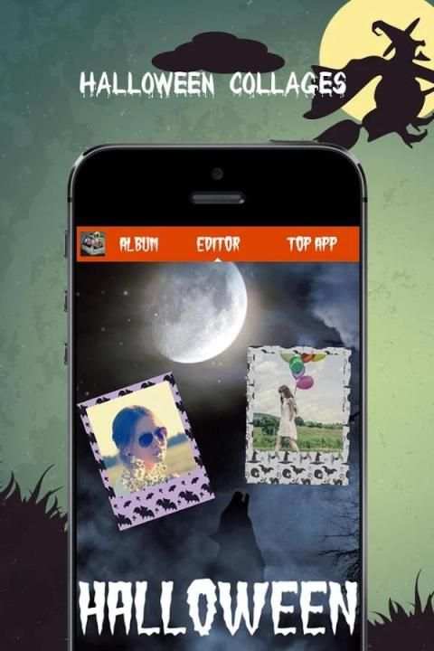 Halloween photo collage скриншот 5