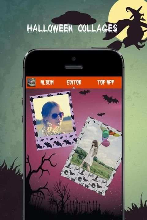 Halloween photo collage скриншот 6