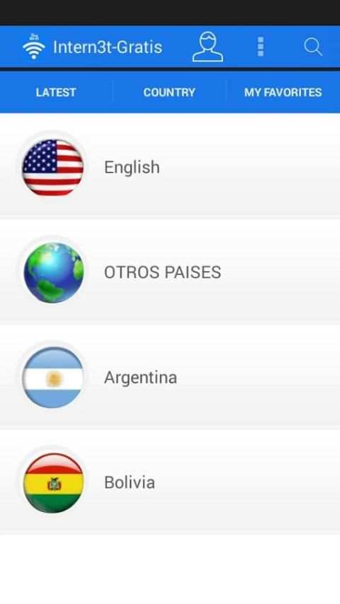 Internet Gratis Androide 4G/3G скриншот 1