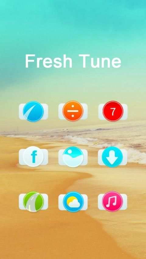 Fresh Tune-Solo Theme 2 تصوير الشاشة