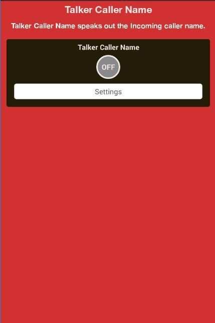 Talker Caller Name 4 تصوير الشاشة