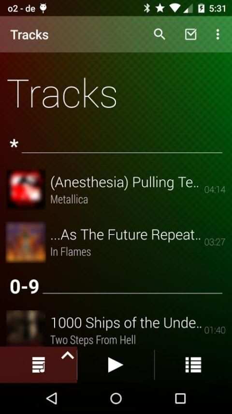 Lithium Music Player 3 تصوير الشاشة