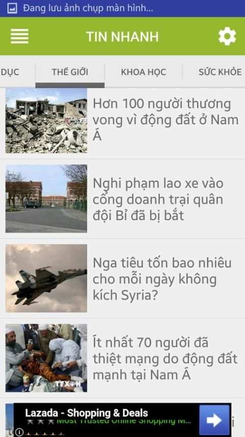 Tin Moi HD - Doc Bao - Tin Moi скриншот 1