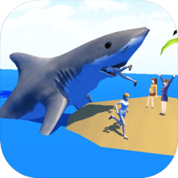 Shark Simulator 3D Unlimited أيقونة