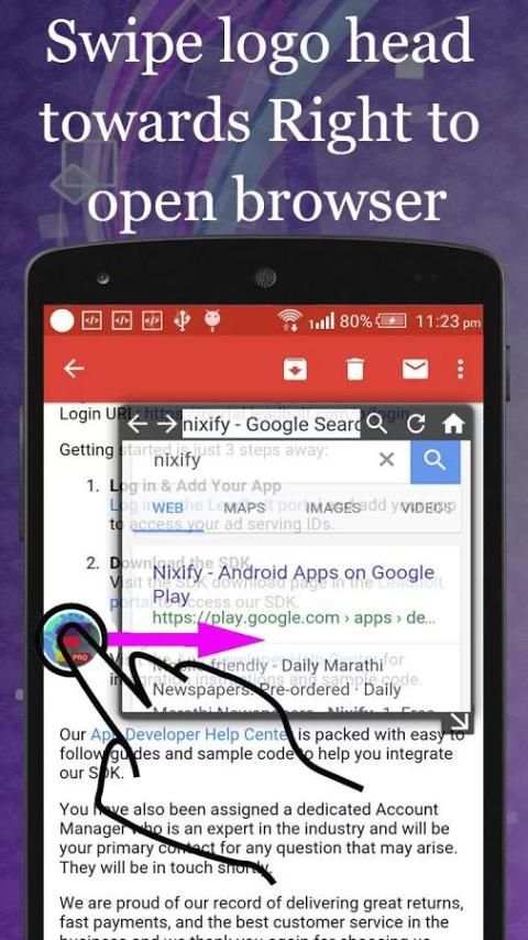 Float Browser Pro स्क्रीनशॉट 6