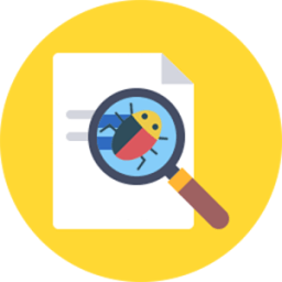 Bug detector scanner free icon