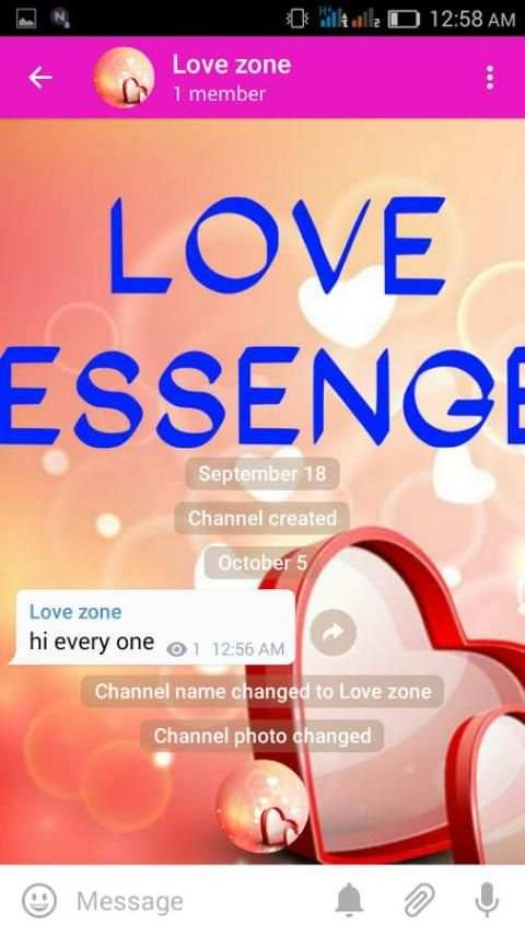Love messenger screenshot 2