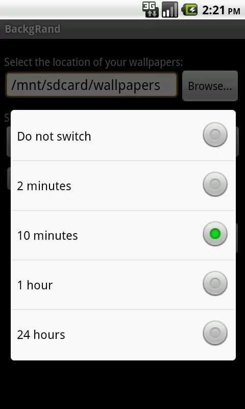 BackgRand screenshot 1